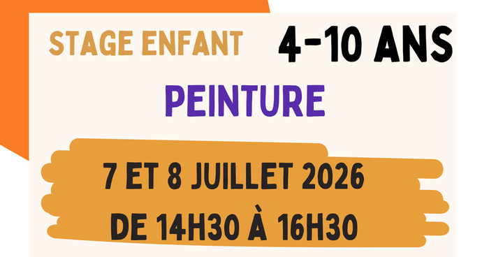 Stage de peinture pour les enfants