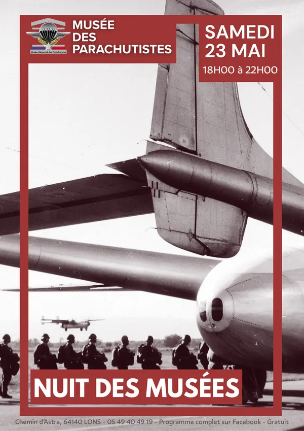 Venez découvrir le musée des parachutistes !