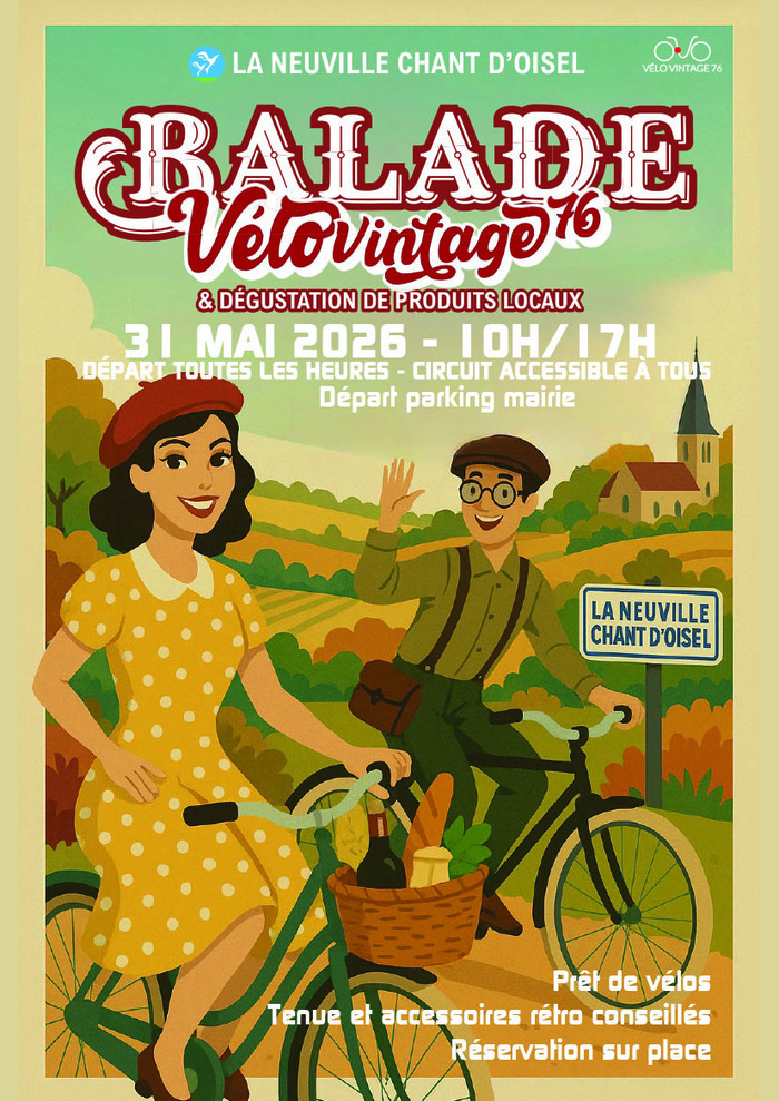 Balade vélo Vintage