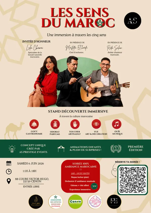 "Les sens du Maroc"