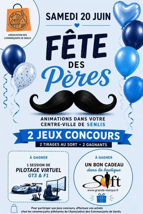Fête des pères chez vos commerçants