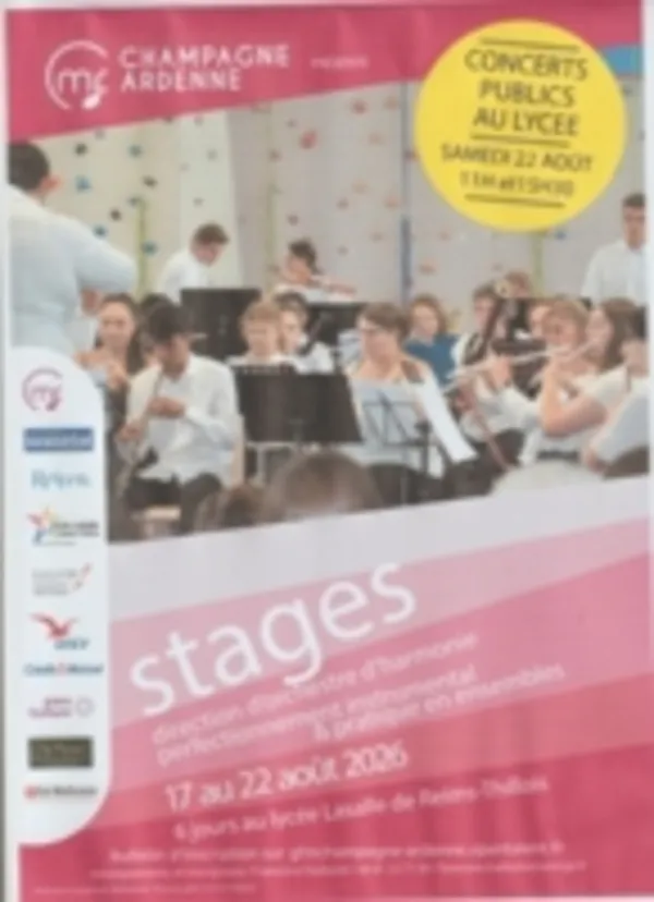 Stage de Direction d'orchestre d'harmonie 2026