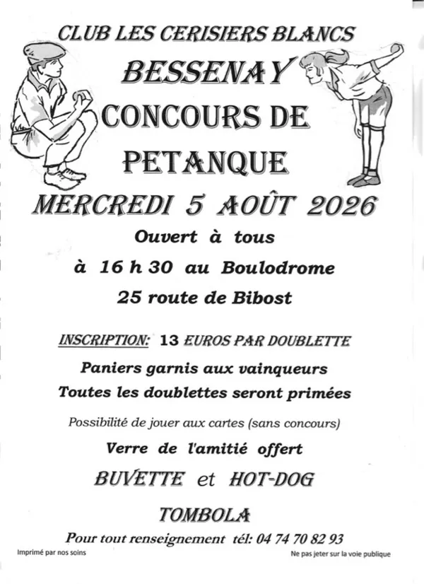 Concours de Pétanque