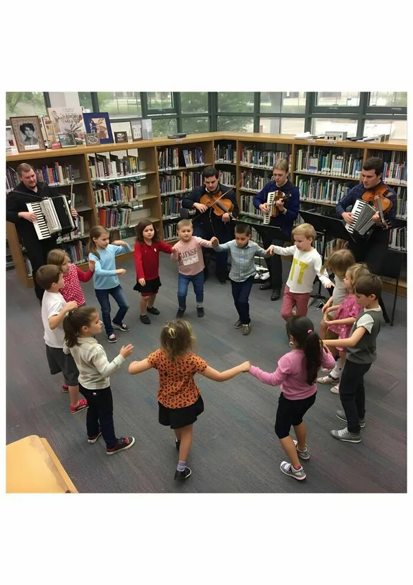 Balèti enfant avec Marianne Joliet et les musiciens et danseurs des ateliers balètis du conservatoire Béziers-Méditerranée