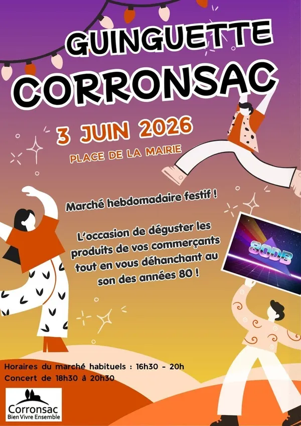 Guinguette au marché de Corronsac