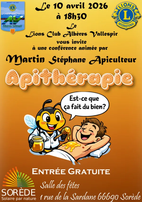 Conférence Apithérapie
