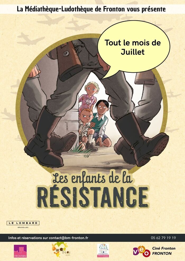 "Les Enfants de la Résistance" à l'honneur dans votre Médiathèque !