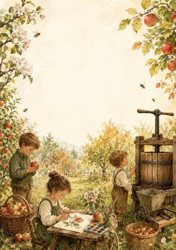 Levez les yeux ! A la découverte de la pomme