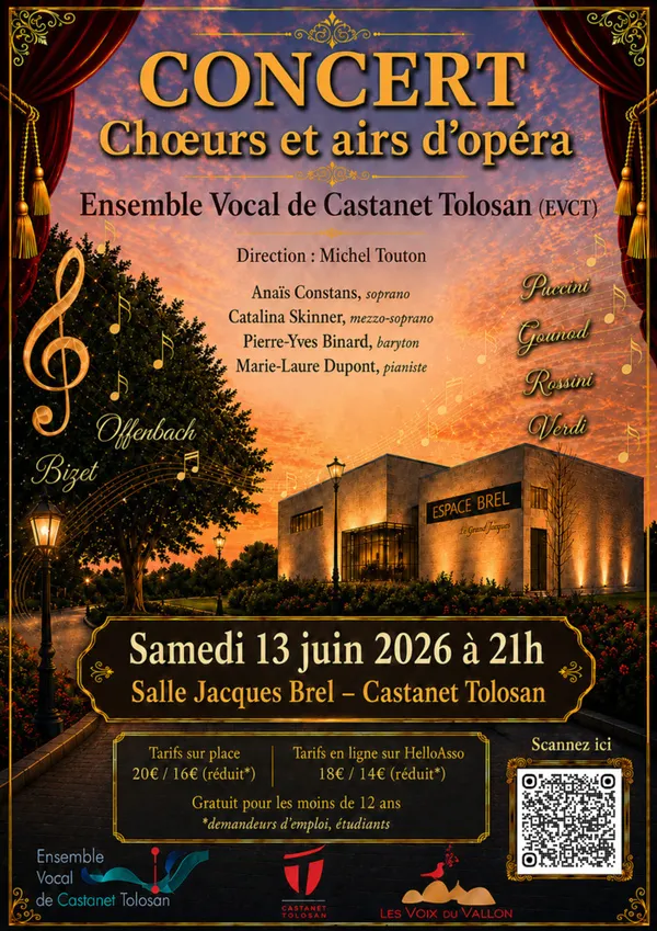 Concert – Chœurs et airs d’opéra
