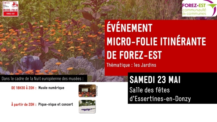 Musée numérique : Les jardins - Micro-Folie Forez-Est