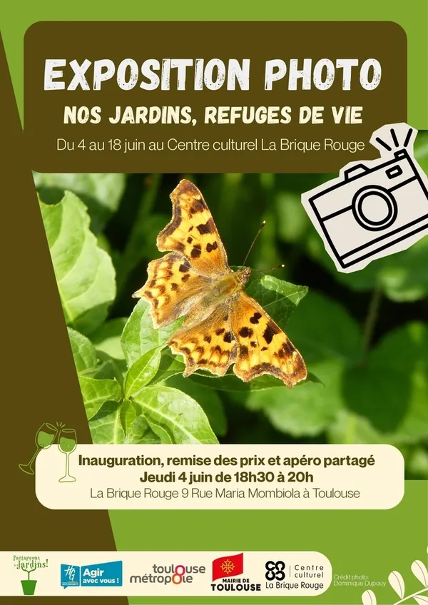 Exposition photo "Nos jardins, refuges de vie"