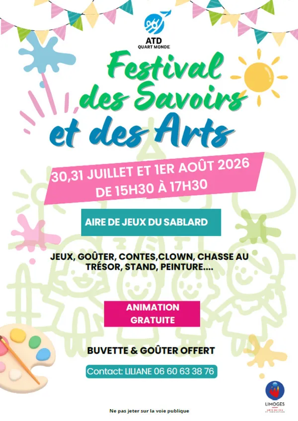 Festival des Savoirs et des Arts