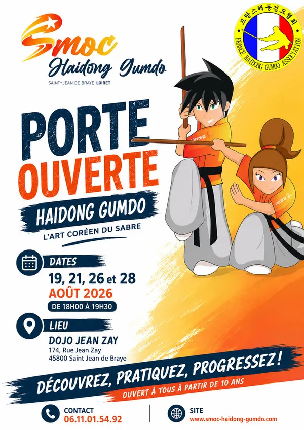 ⚔️ INITIATION AU SABRE CORÉEN - PORTES OUVERTES