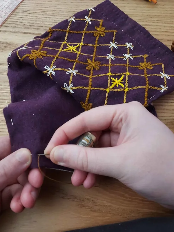 Stage "Couture et broderie" / Par Aglaé Plaete