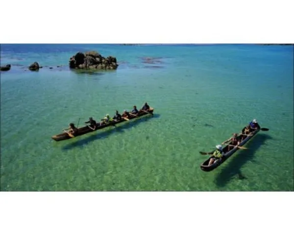 Baptême en pirogue