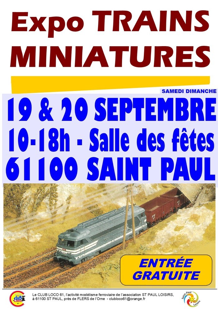 Exposition de trains miniatures