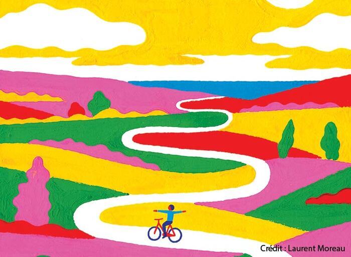 L’univers graphique et coloré de Laurent Moreau