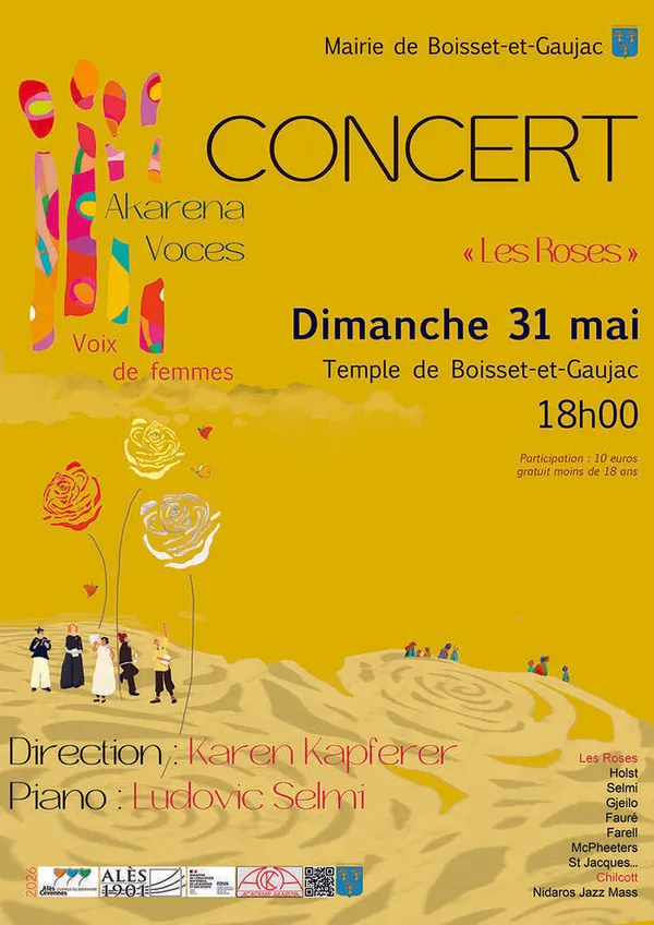 Concert "Les Roses"