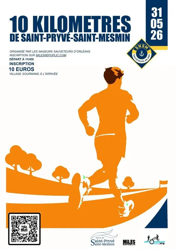 10 KM de Saint-Pryvé-Saint-Mesmin