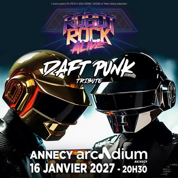 ROBOT ROCK ALIVE - DAFT PUNK TRIBUTE - Annecy