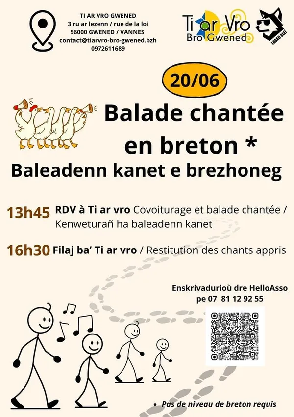 Balade chantée en breton - Lagad Bleï