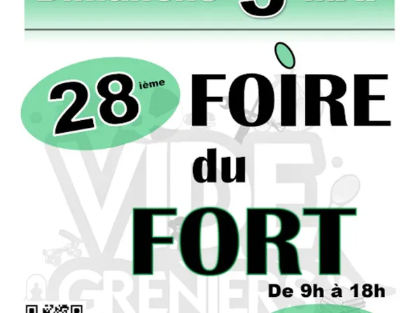 Vide grenier foire du fort