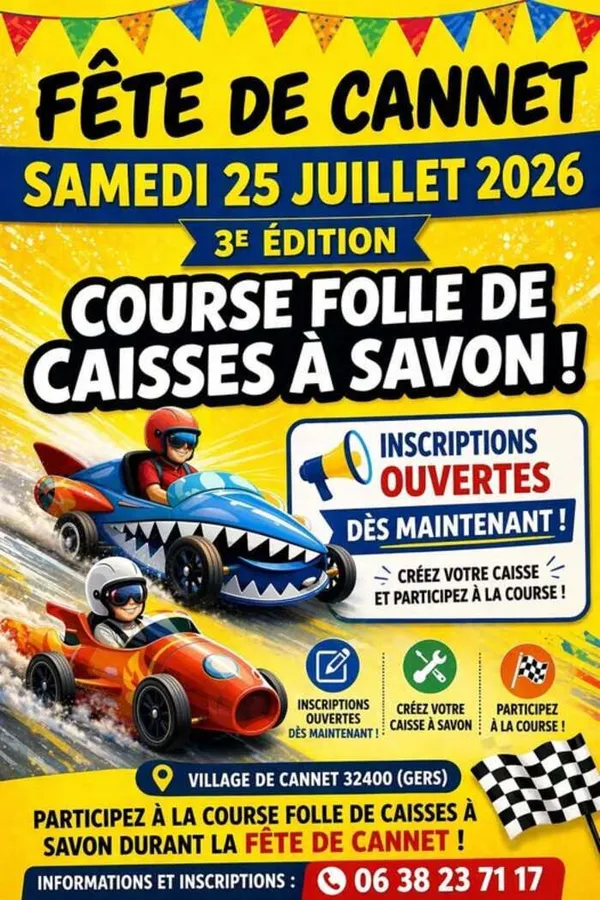 Course de caisses à savon