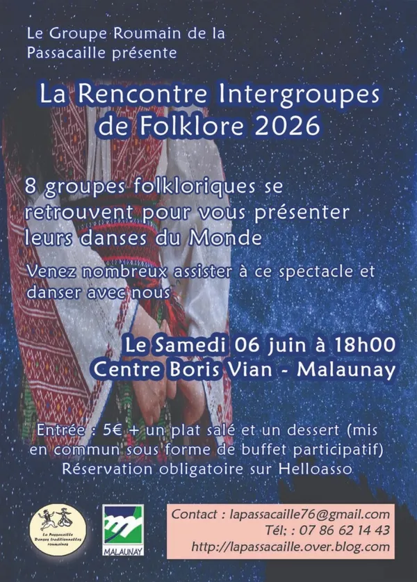 Rencontre Intergroupes de Folklore 2026