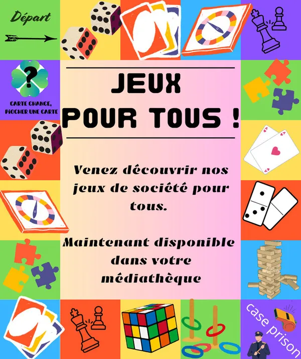 NUITS DES BIBLIOTHEQUES : Jeux de société