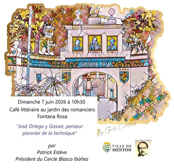 Café Littéraire : "José Ortega y Gasset : penseur pionnier de la technique"