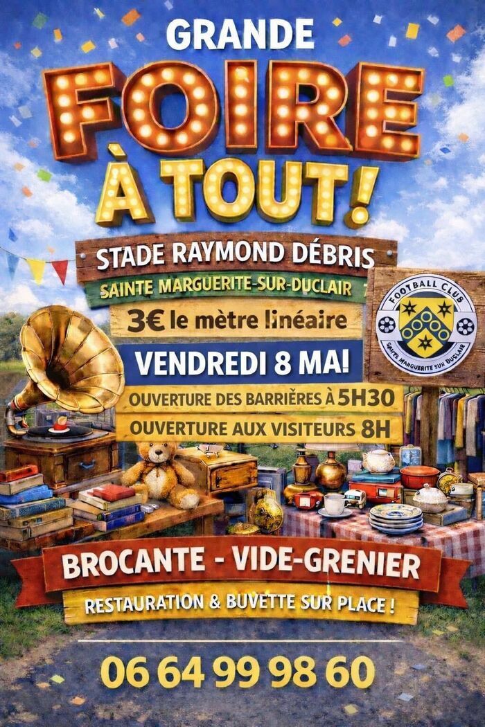 Grande foire à tout du foot