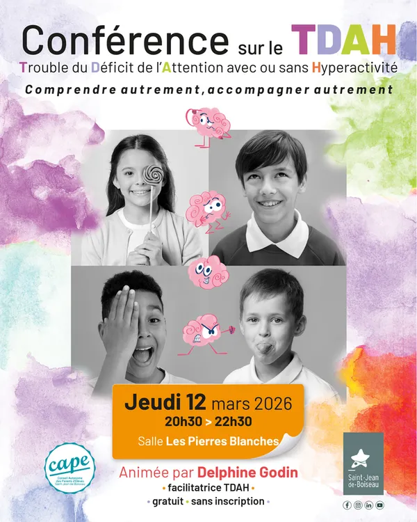 Conférence – Mieux comprendre le TDAH