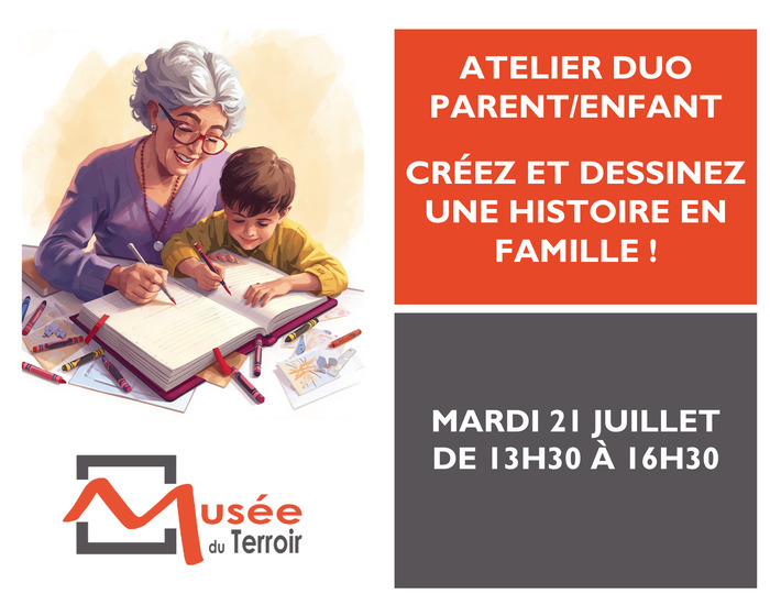 Atelier duo parent/enfant :créez et dessinez une histoire en famille