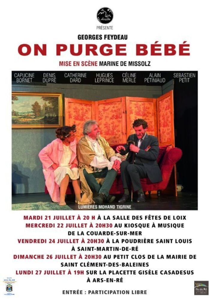 2 pieces de théatre 
On purge bébé 
et 
Mais N'te promène donc pas toute nue