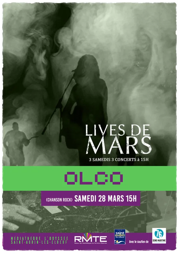 Lives de mars - concert de Olco