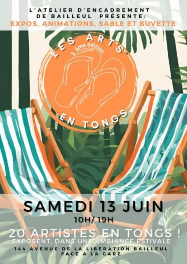 Les Arts en  Tongs 3ème édition