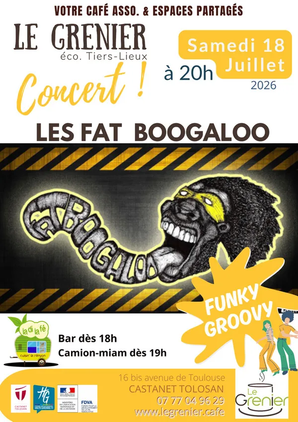 Concert des Fat Boogaloo