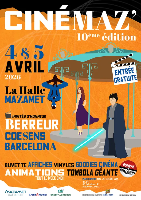 CINÉMAZ - Salon des Cinéphiles et du Vinyle