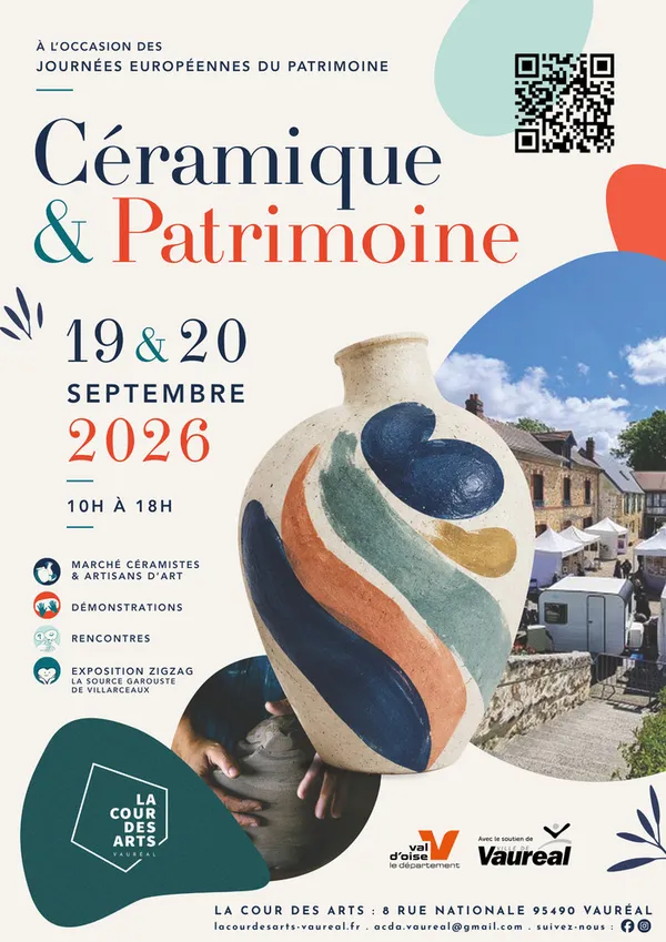 "Céramique et Patrimoine" à la Cour des Arts de Vauréal
