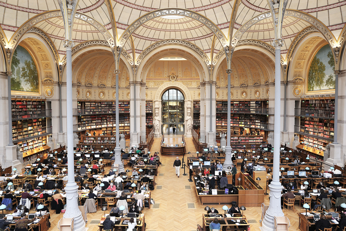 Visite libre de la Salle Labrouste de l'INHA