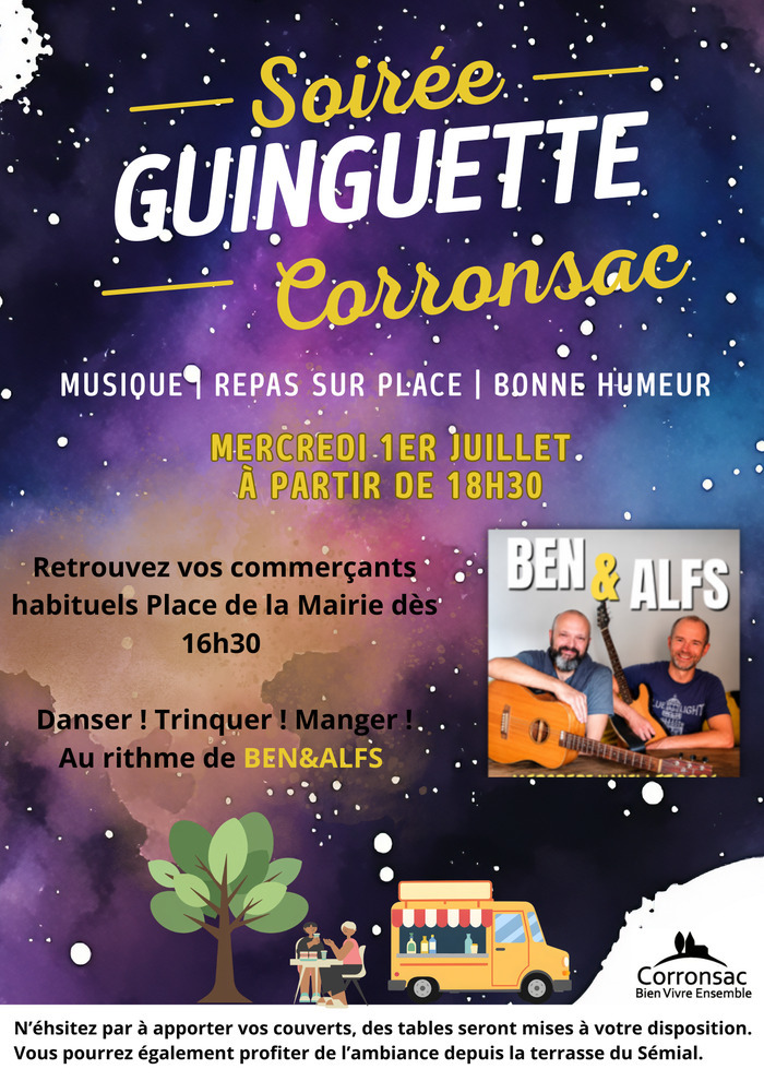 Soirée guinguette au marché
