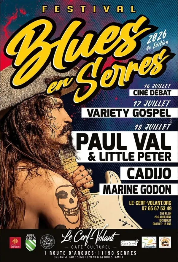 Festival Blues en Serres 4ème édition