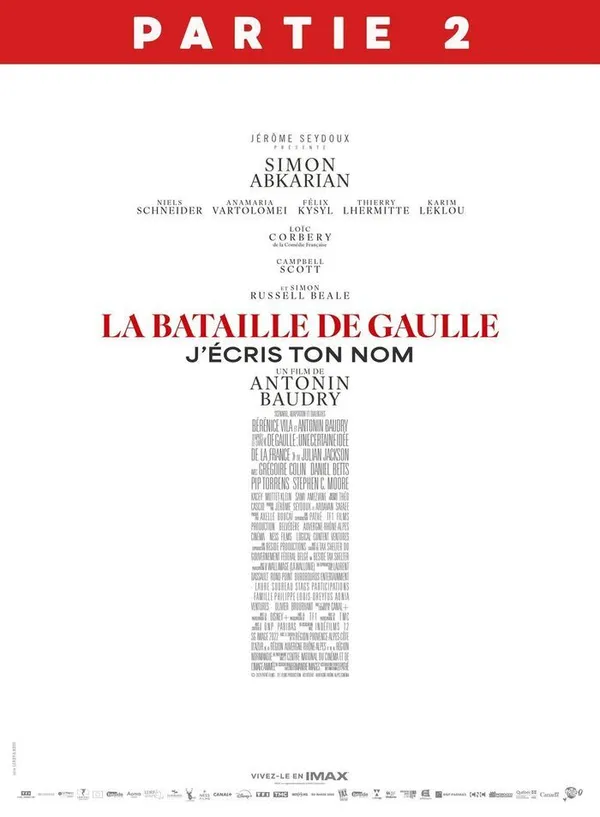 La bataille De Gaulle : j'écris ton nom  (AD)