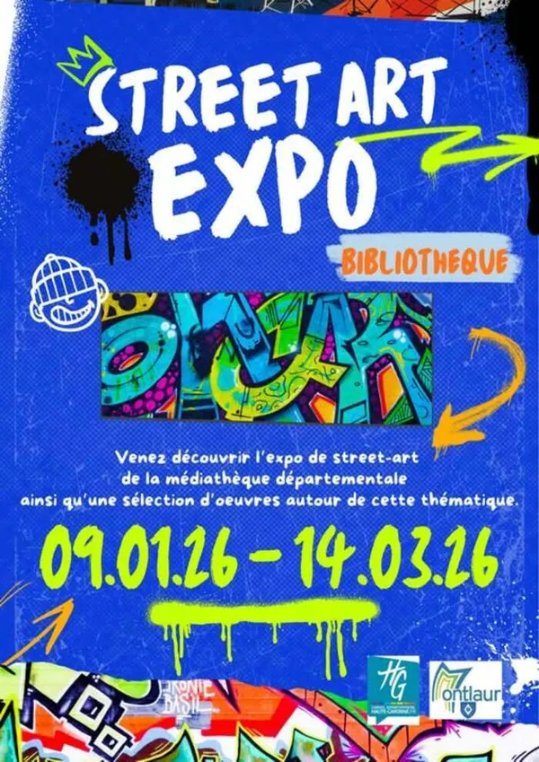 Expo Street Art à la Bibliothèque