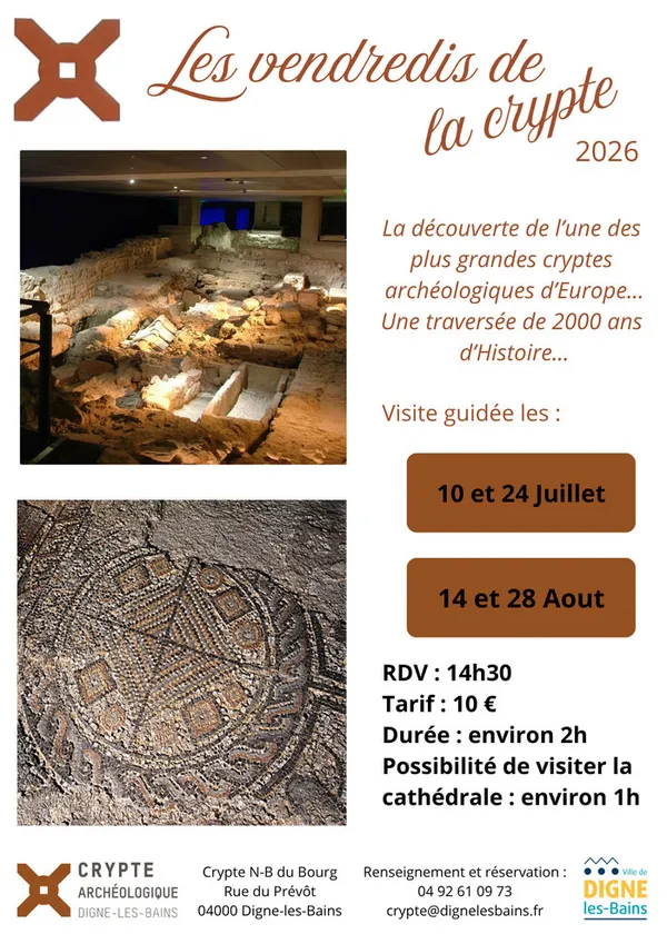 Les vendredis de la crypte