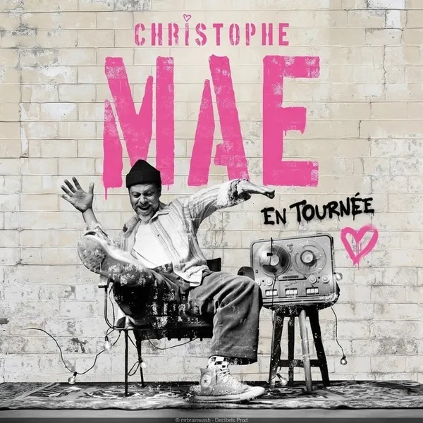 Christophe Maé en concert à l'Arkéa Arena