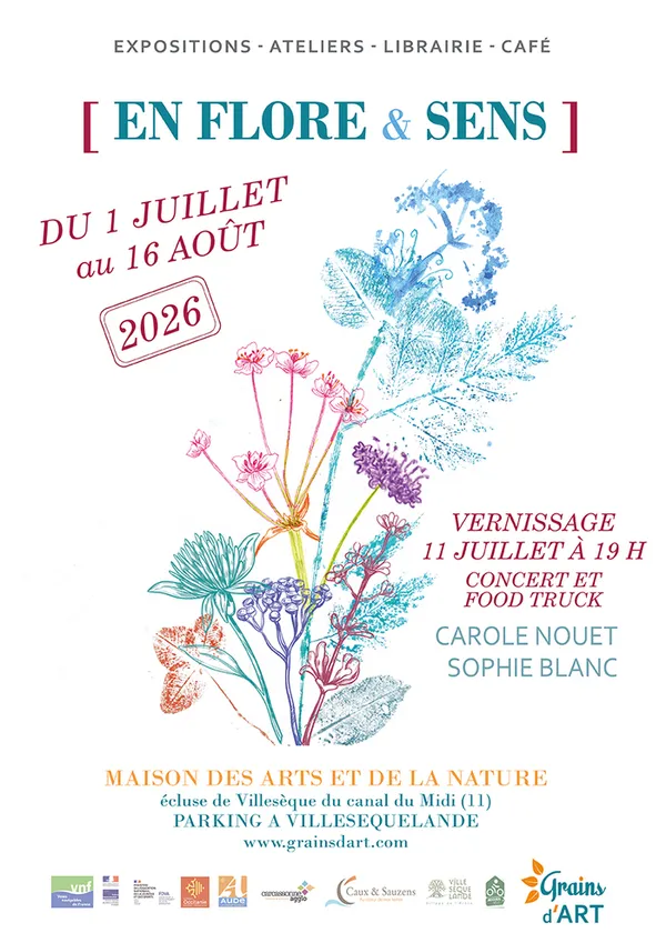 Vernissage de la 2ᵉ exposition – En Flore et Sens