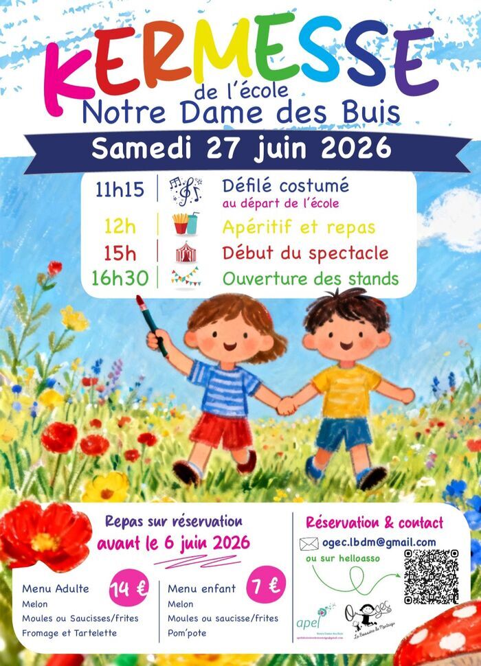 Kermesse de l'Ecole Notre Dame des Buis 2026