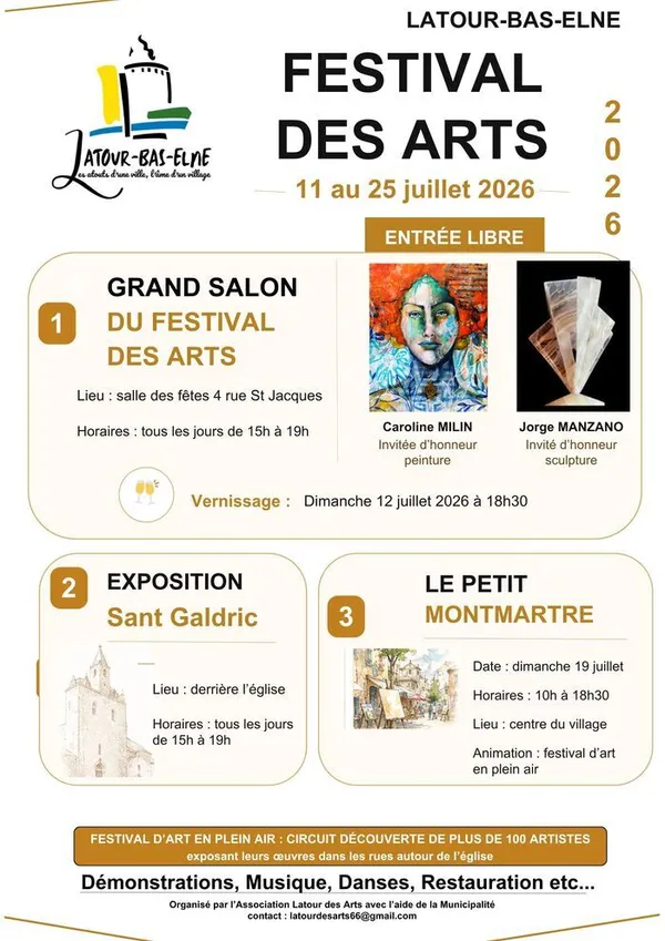 4ème FESTIVAL DES ARTS DE LATOUR BAS ELNE