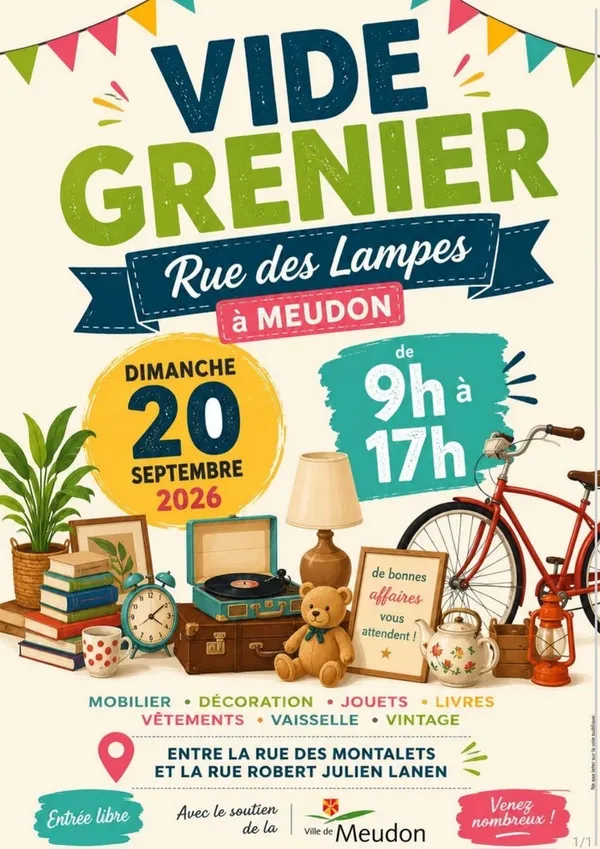 Vide Grenier de la Rue des Lampes